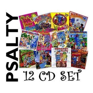 Psalty the Singing Songbook Kids Praise! Childrens Worship Songs CD Set of 12